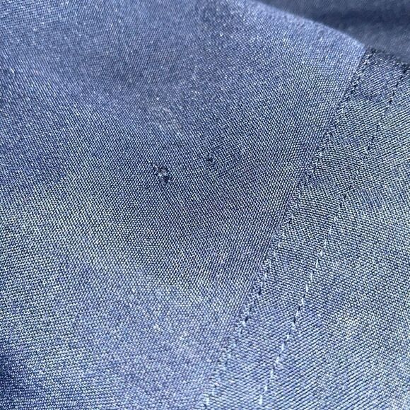 Flight UNC North Carolina Tar Heels Navy Blue Jordan TWO3 Button Down Shirt 3XL - Picture 9 of 9